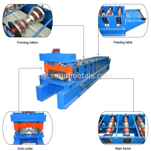 Meistverkaufte RidgeCap-Rollformmaschine für Dachplatten